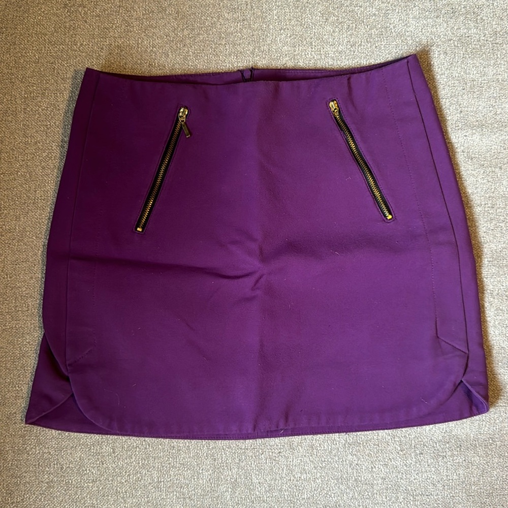 Purple Zara skirt